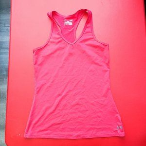 Under Armour athletic tank top red women's size SM